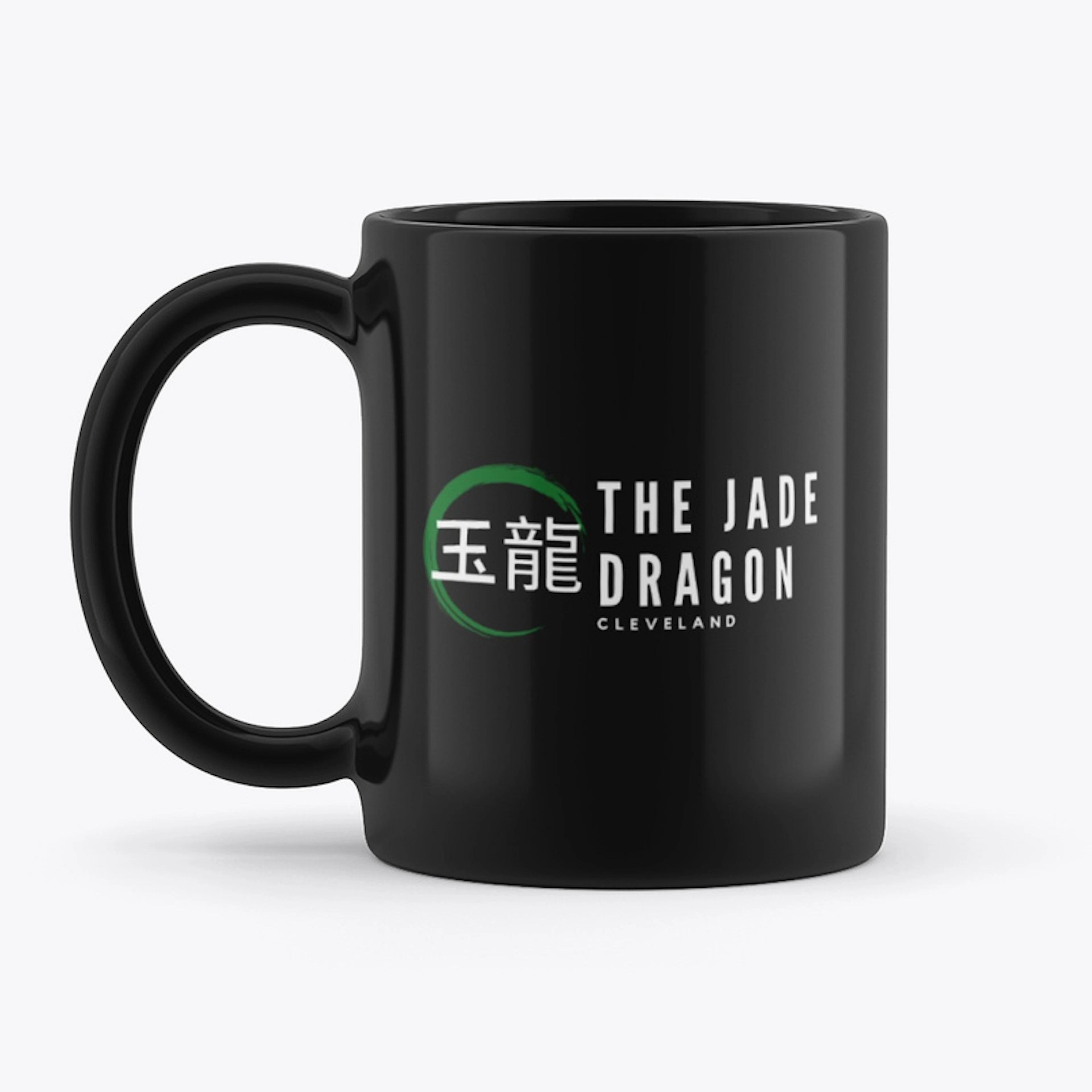 The Jade Dragon Mug Black
